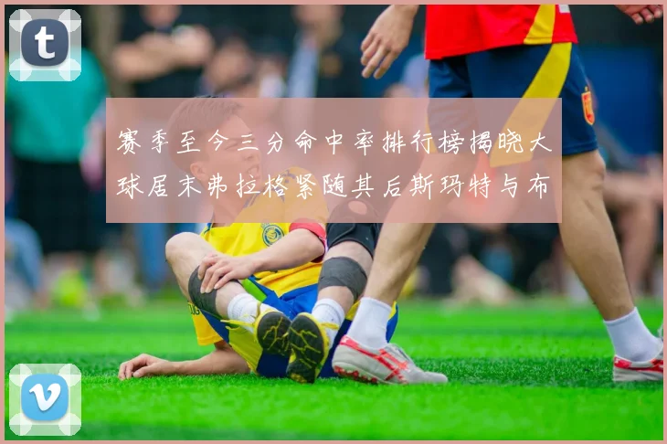 赛季至今三分命中率排行榜揭晓大球居末弗拉格紧随其后斯玛特与布克入前十